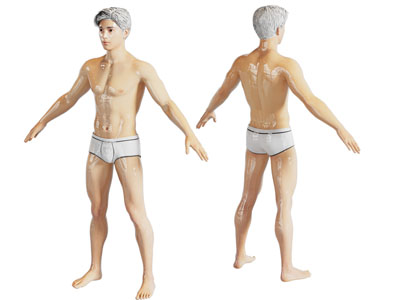 现代男人 人物3d模型 现代男人 人物