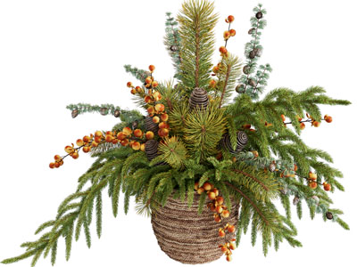 现代花篮 花瓶花卉 花盆花束3d模型 现代花篮 花瓶花卉 花盆花束