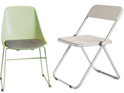 现代可折叠休闲椅子 餐椅