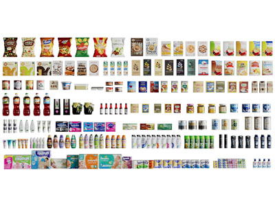 现代零食 饮料 食物