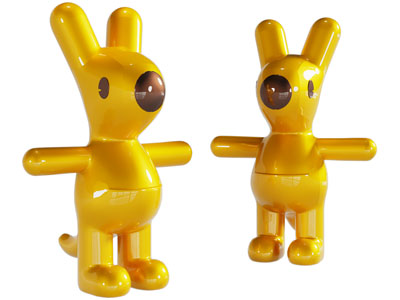 现代美团袋鼠玩偶摆件3d模型 现代美团袋鼠玩偶摆件