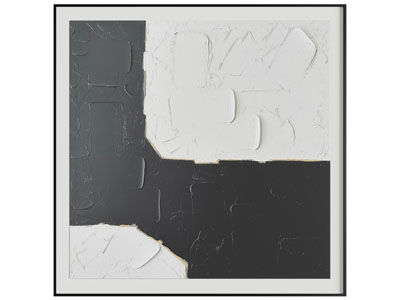 现代黑白装饰挂画