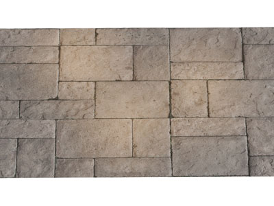 现代铺石路 道路