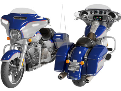 现代摩托车 电动摩托车