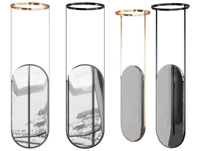 现代装饰镜子 墙饰挂件