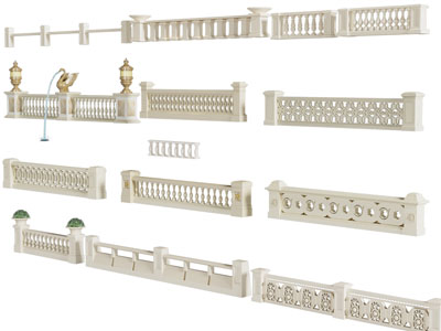 欧式石雕栏杆 护栏 围栏