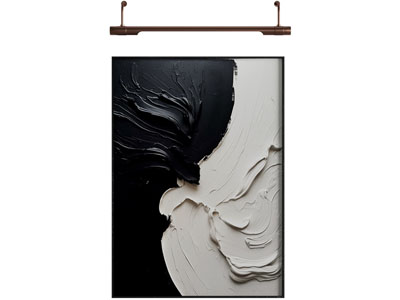 侘寂风装饰挂画 肌理画3d模型 侘寂风装饰挂画 肌理画