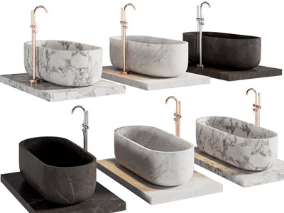 现代轻奢浴缸浴盆