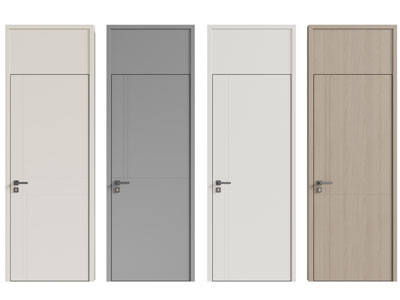 现代房门 平开门 木门