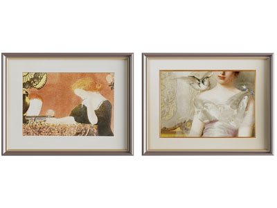 法式装饰挂画3d模型 法式装饰挂画