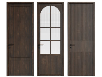 法式中古风木门 房门 平开门