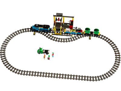 现代儿童小火车 积木玩具3d模型 现代儿童小火车 积木玩具