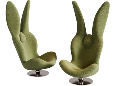 现代卡通造型休闲椅子