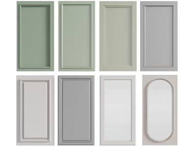 现代实木柜门3d模型 现代实木柜门