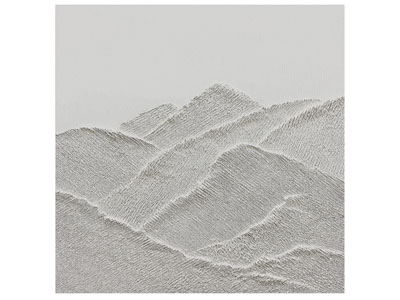 现代肌理画 立体山脉装饰挂画3d模型 现代肌理画 立体山脉装饰挂画