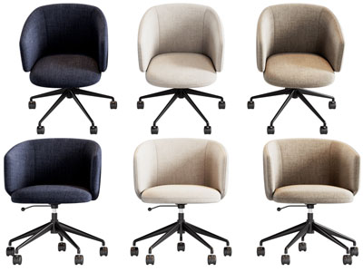 现代办公椅子 转椅