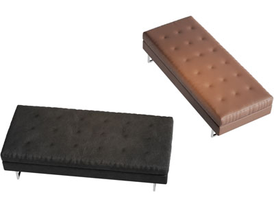 现代长方形沙发凳子