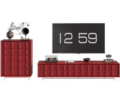 现代电视柜 边柜 电视