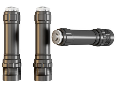 现代手电筒 生活用品3d模型 现代手电筒 生活用品