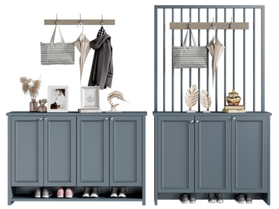 北欧玄关隔断鞋柜