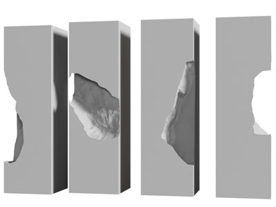 侘寂风工艺品摆件组合3d模型 侘寂风工艺品摆件组合