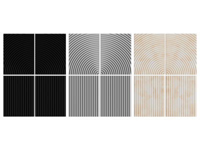 现代护墙板 石膏肌理板 波浪水波纹背景墙