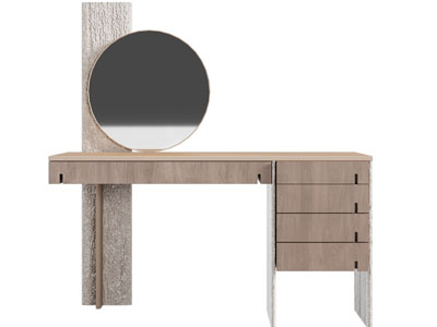 现代化妆 梳妆台3d模型 现代化妆 梳妆台