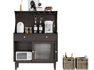 法式餐边柜 收纳筐