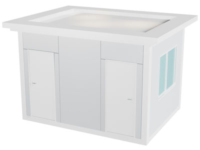 现代保安亭 门卫