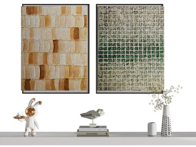 现代装饰挂画3d模型 现代装饰挂画