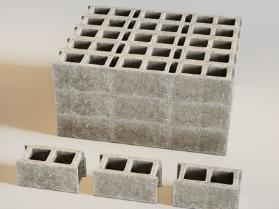 现代水泥砖 粘土空心砖 建筑材料