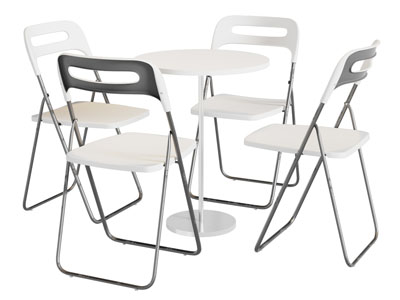 现代休闲洽谈餐桌椅组合3d模型 现代休闲洽谈餐桌椅组合