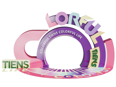 现代美陈 户外装置 演绎舞台3d模型 现代美陈 户外装置 演绎舞台