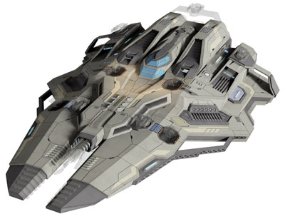 现代科幻太空飞船 飞行器