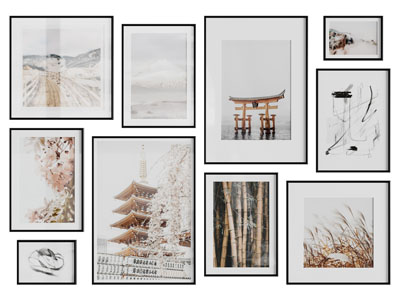 现代装饰挂画3d模型 现代装饰挂画