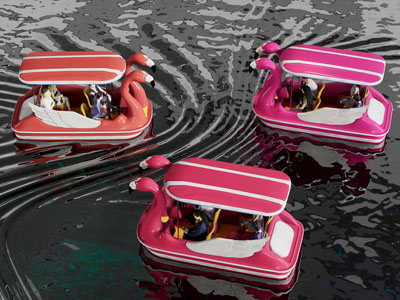 现代游船 公园游船