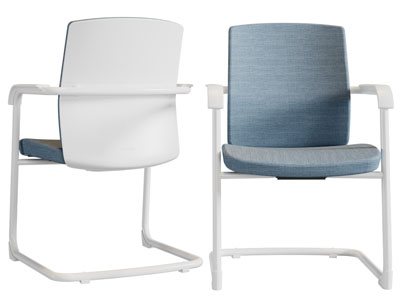 现代弓字形办公椅子