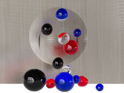 现代美陈 摆件组合3d模型 现代美陈 摆件组合