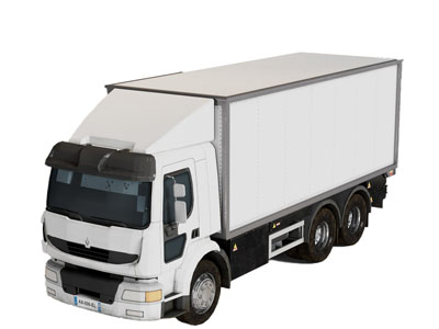 现代厢式货车 卡车 汽车