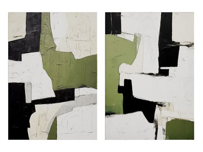 现代抽象装饰挂画3d模型 现代抽象装饰挂画