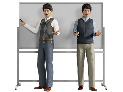 现代老师 男人 人物3d模型 现代老师 男人 人物