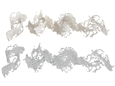 现代水花 液体 流体 水体 水珠 水滴 浪花3d模型 现代水花 液体 流体 水体 水珠 水滴 浪花