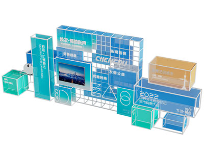 现代美陈 户外装置 展材3d模型 现代美陈 户外装置 展材