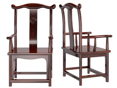 新中式休闲椅子 扶手椅子