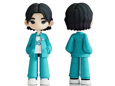 现代游戏影视角色3d模型 现代游戏影视角色