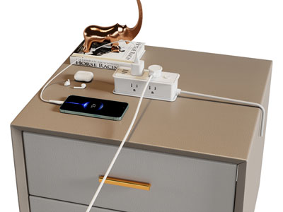 现代床头柜 手机插座 开关面板3d模型 现代床头柜 手机插座 开关面板