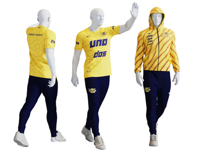 现代男装运动服模特3d模型 现代男装运动服模特
