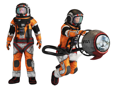 现代宇航员 太空人 男人 人物3d模型 现代宇航员 太空人 男人 人物