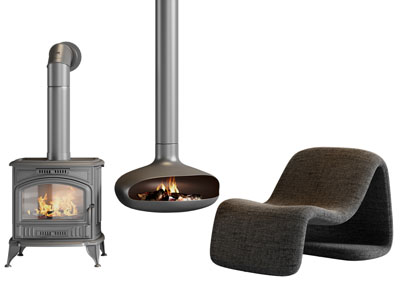 法式壁炉火炉 休闲椅子