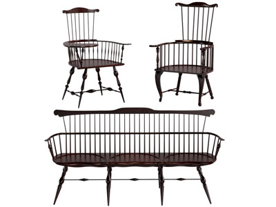 法式休闲椅子 多人沙发